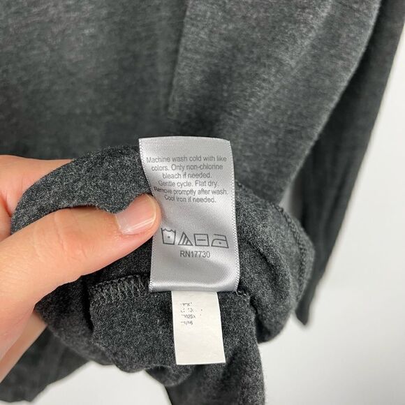 Champion Grey Athletic Open Back Long Sleeve Top S - Picture 5 of 5